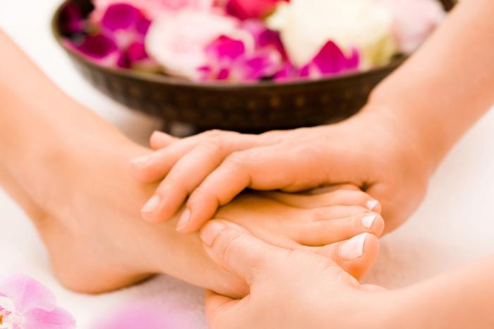 Kosmetische und medizinische Fußpflege in der Vita Classica Therme Bad Krozingen.